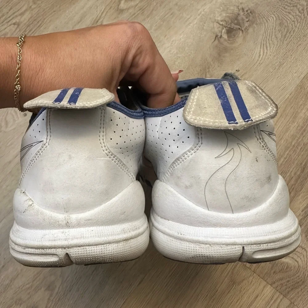 Nike Free White and Blue Men's Sneakers